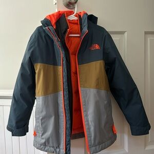 North Face 3in1 Youth Coat